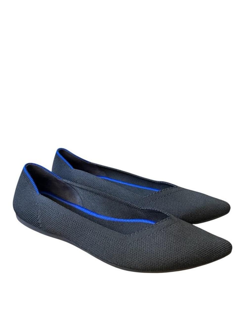 Rothy's The Point Black Flat Women size 8